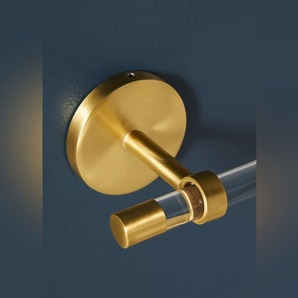 Anthropologie or Mikayla Lucite Towel Bar Size 18” NIB - Picture 4 of 16